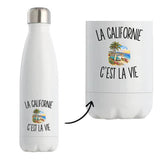 Gourde Isotherme La Californie c’est la vie