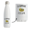 Gourde Isotherme La Champagne c’est la vie