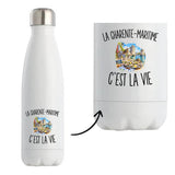 Gourde Isotherme La Charente-Maritime c’est la vie