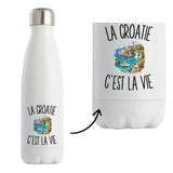 Gourde Isotherme La Croatie c’est la vie