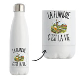 Gourde Isotherme La Flandre c’est la vie
