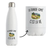 Gourde Isotherme La Franche-Comté c’est la vie