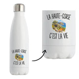 Gourde Isotherme La Haute-Corse c’est la vie