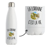 Gourde Isotherme La Lorraine c’est la vie