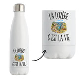 Gourde Isotherme La Lozère c’est la vie