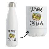 Gourde Isotherme La Marne c’est la vie