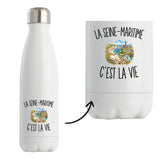 Gourde Isotherme La Seine-Maritime c’est la vie