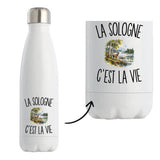 Gourde Isotherme La Sologne c’est la vie