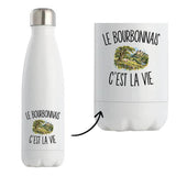 Gourde Isotherme Le Bourbonnais c’est la vie
