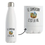 Gourde Isotherme Le Cameroun c’est la vie