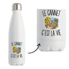 Gourde Isotherme Le Cannet c’est la vie