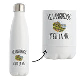 Gourde Isotherme Le Languedoc c’est la vie