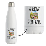 Gourde Isotherme Le Rhône c’est la vie
