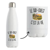 Gourde Isotherme Le Sud-Ouest c’est la vie