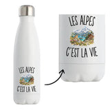 Gourde Isotherme Les Alpes c’est la vie