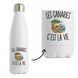 Gourde Isotherme Les Canaries c’est la vie