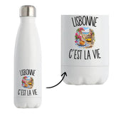 Gourde Isotherme Lisbonne c’est la vie
