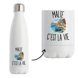 Gourde Isotherme Malte c’est la vie