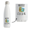 Gourde Isotherme Mayotte c’est la vie