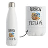 Gourde Isotherme Quiberon c’est la vie