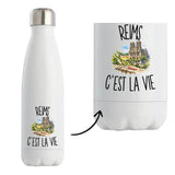 Gourde Isotherme Reims c’est la vie