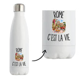 Gourde Isotherme Rome c’est la vie