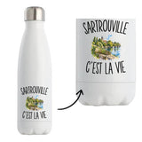 Gourde Isotherme Sartrouville c’est la vie