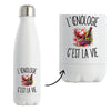 Gourde Isotherme L’Œnologie c’est la vie