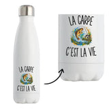 Gourde Isotherme La Carpe c’est la vie