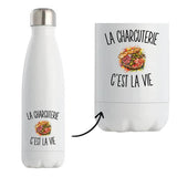 Gourde Isotherme La Charcuterie c’est la vie
