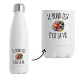 Gourde Isotherme Le Blind Test c’est la vie