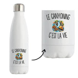 Gourde Isotherme Le Canyoning c’est la vie
