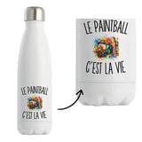 Gourde Isotherme Le Paintball c’est la vie