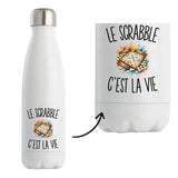Gourde Isotherme Le Scrabble c’est la vie