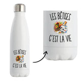 Gourde Isotherme Les Bêtises c’est la vie