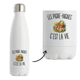Gourde Isotherme Les Pique-Niques c’est la vie