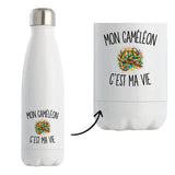 Gourde Isotherme Mon Caméléon c’est ma vie