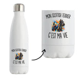 Gourde Isotherme Mon Scottish Terrier c’est ma vie