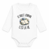 Body Bébé Manches Longues Le bullet journal c'est la vie