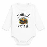 Body Bébé Manches Longues La cueillette c'est la vie