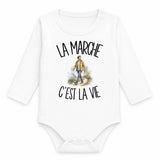 Body Bébé Manches Longues La marche c'est la vie