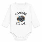 Body Bébé Manches Longues Le cardio dance c'est la vie
