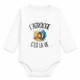 Body Bébé Manches Longues L'astrologie c'est la vie