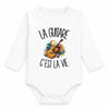 Body Bébé Manches Longues La guitare c'est la vie