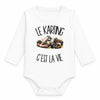 Body Bébé Manches Longues Le karting c'est la vie