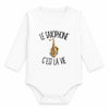 Body Bébé Manches Longues Le saxophone c'est la vie