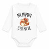 Body Bébé Manches Longues Ma maman c'est ma vie