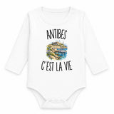 Body Bébé Manches Longues Antibes c’est la vie