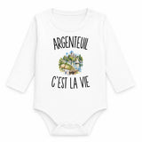 Body Bébé Manches Longues Argenteuil c’est la vie