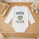 Body Bébé Manches Longues Argenteuil c’est la vie